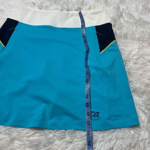 Cutter and Buck Drytec 50 Tennis Skirt Skort Size Small Blue Built in Shorts Poc - Picture 3 of 8